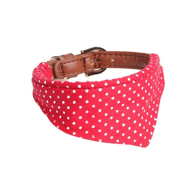 Polka Dot Dog Collar