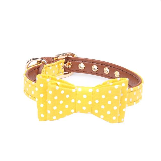 Polka Dot Dog Collar