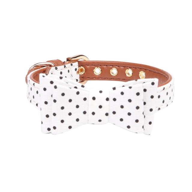 Polka Dot Dog Collar