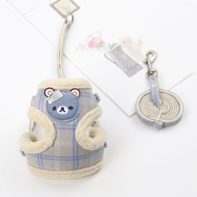 Cartoon Bear Pet Harness