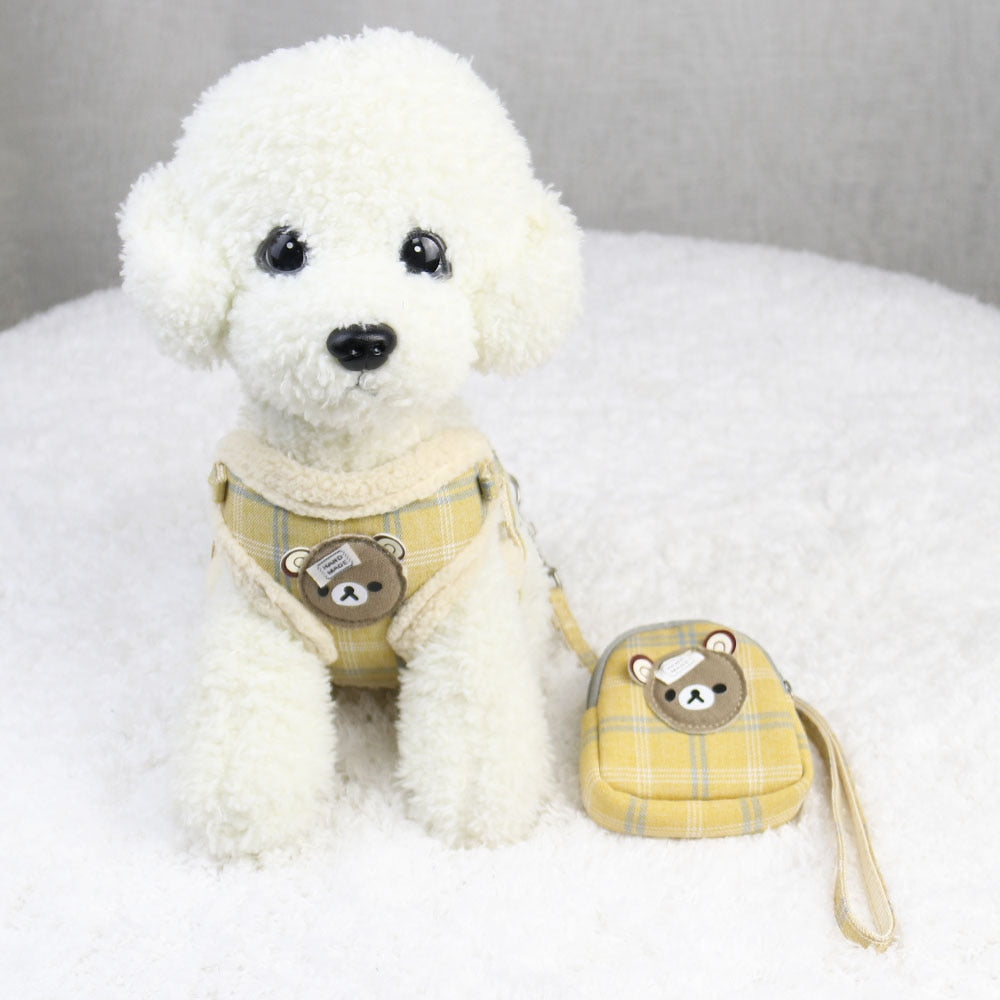 Cartoon Bear Pet Harness